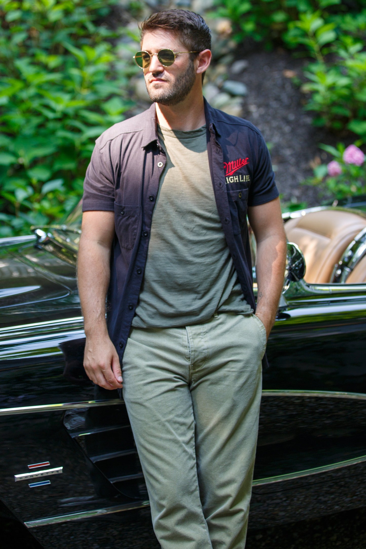 MHL BREWMASTER SHIRT - BLACK