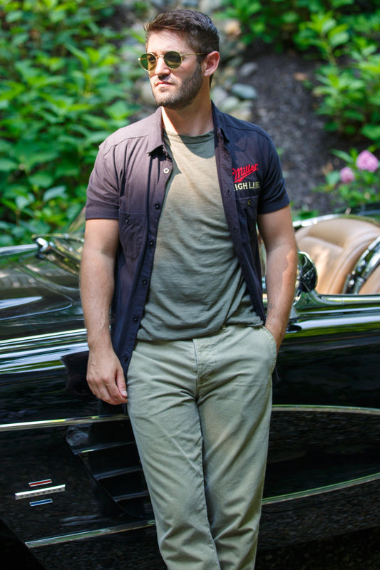 MHL BREWMASTER SHIRT - BLACK