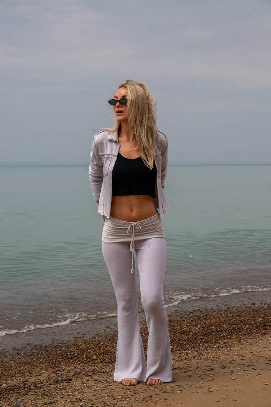 THERMAL ROLLOVER PANT - ANTIQUE