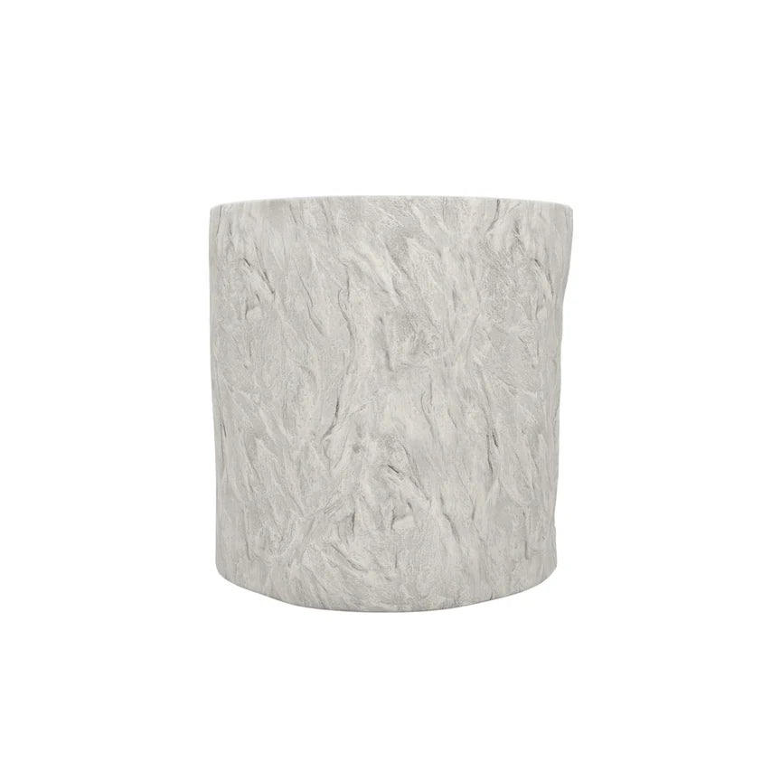 Antique Stone GFRC Round end table