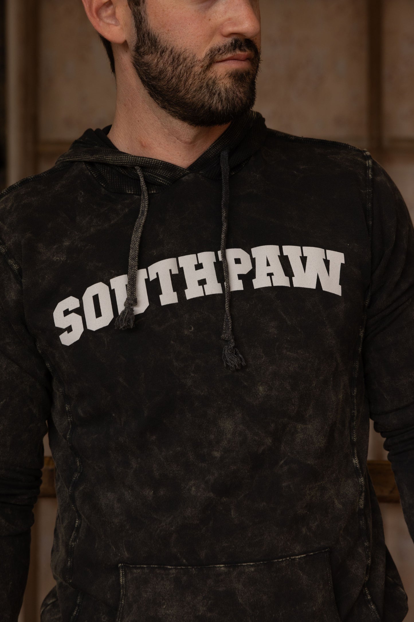 SOUTHPAW SWEATSHIRT - VINTAGE ARMY