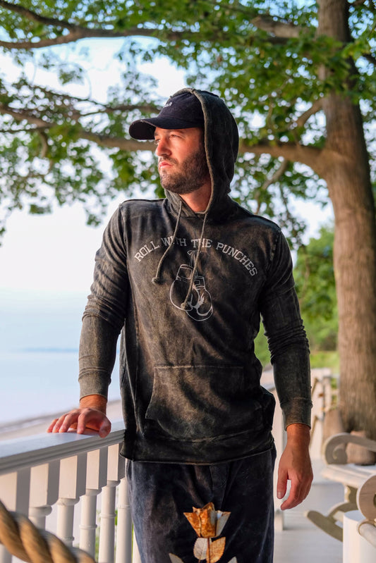 ROLL W/ THE PUNCHES SWEATSHIRT - VINTAGE MILITARY