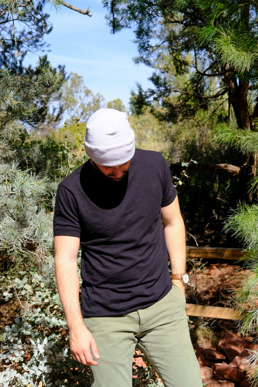 REVERSIBLE BEANIE - ANTIQUE