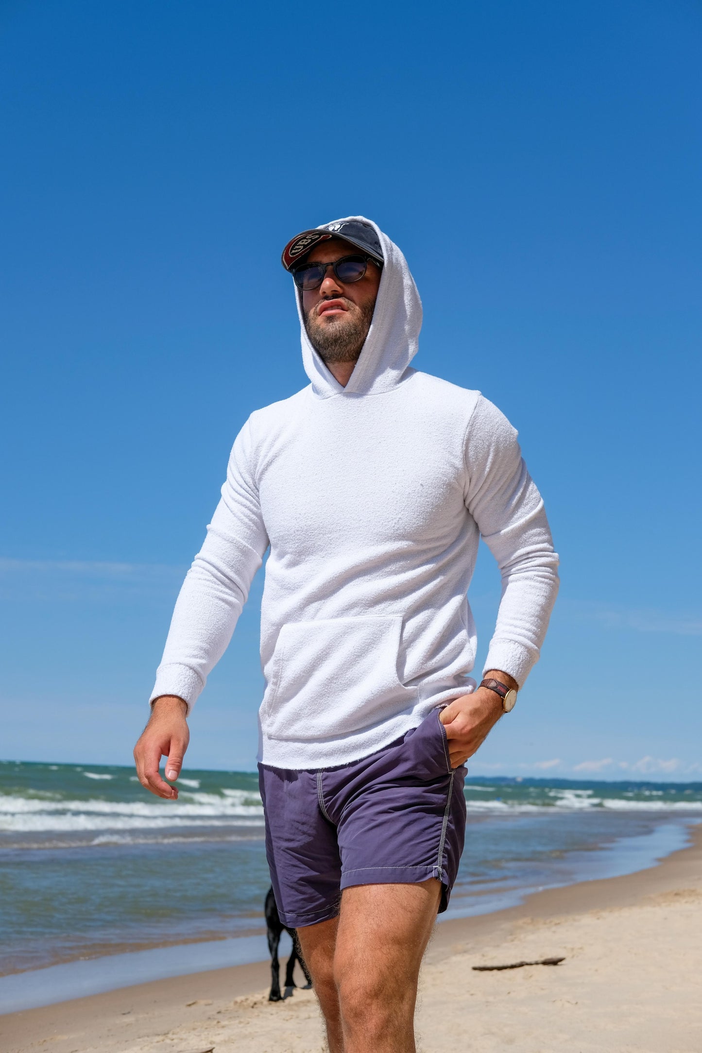 HARTFORD SWIM SHORTS - CHARCOAL