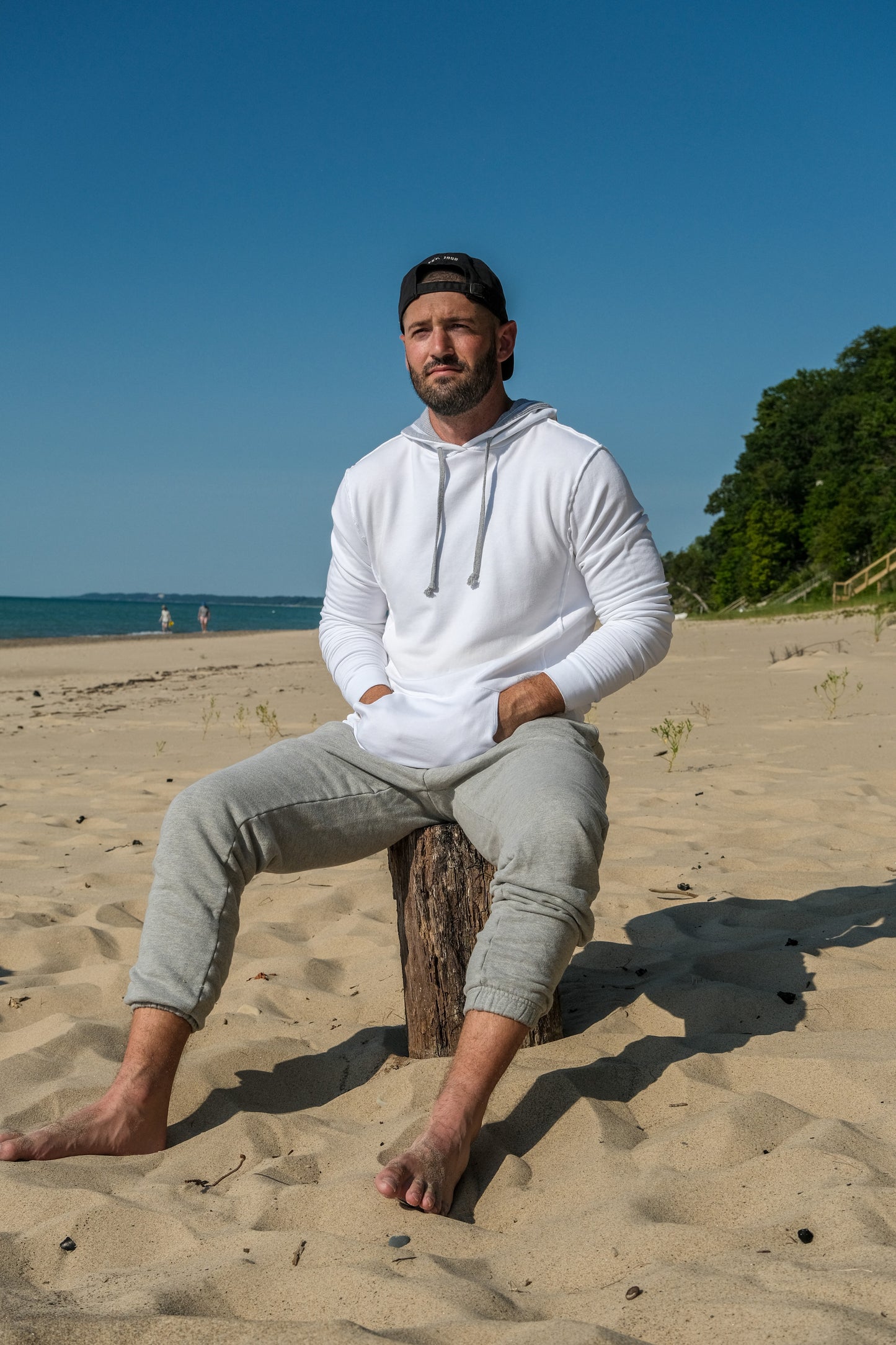SWEAT JOGGER - HEATHER GREY