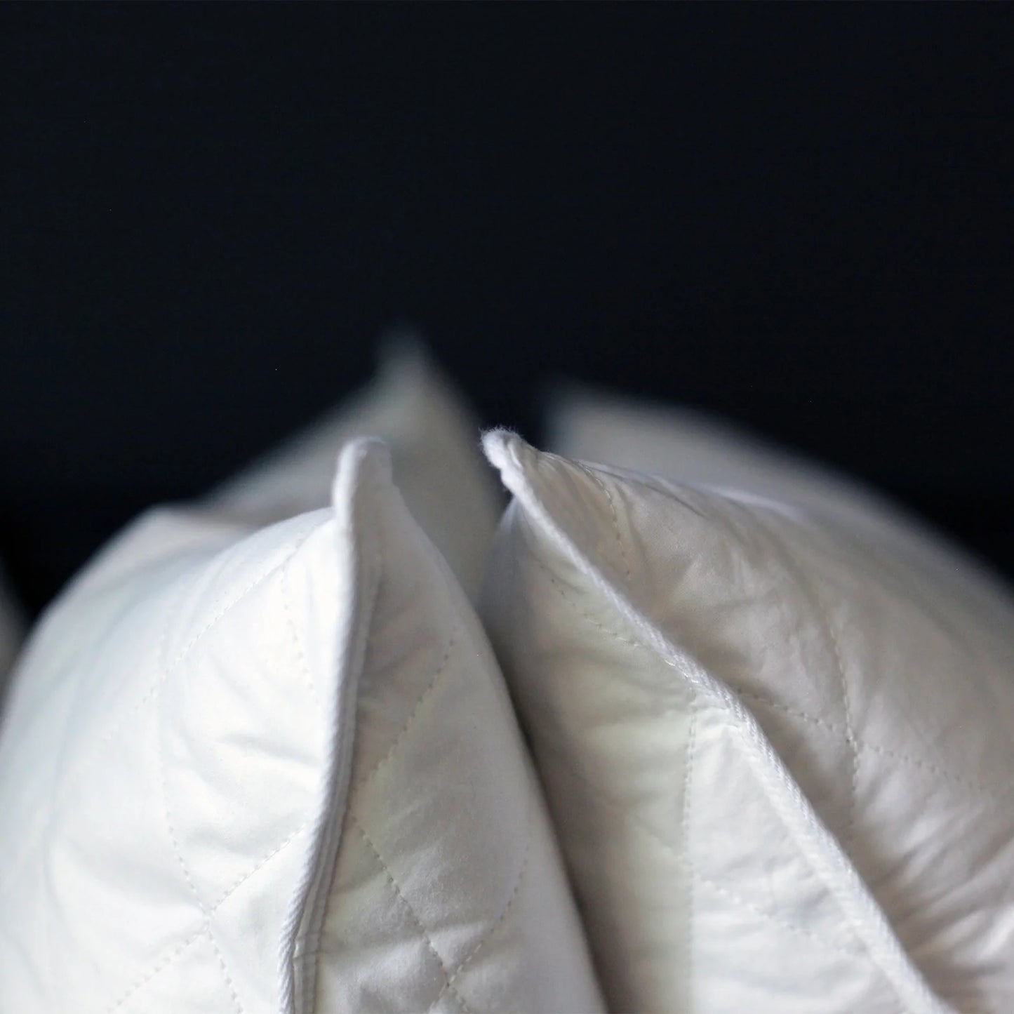 Down and Feather Pillow Diamond Support