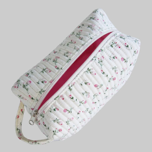 Cloud Rose Make-up Pouch Large