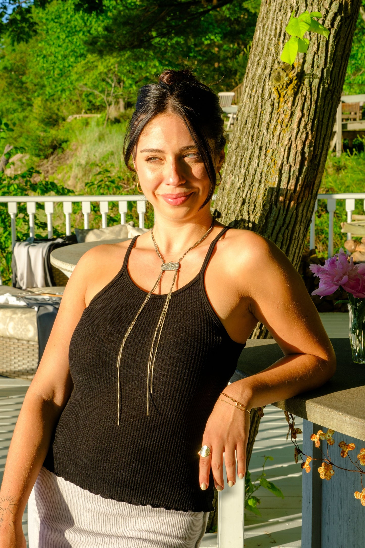 NAN FUSCO BOLO NECKLACE