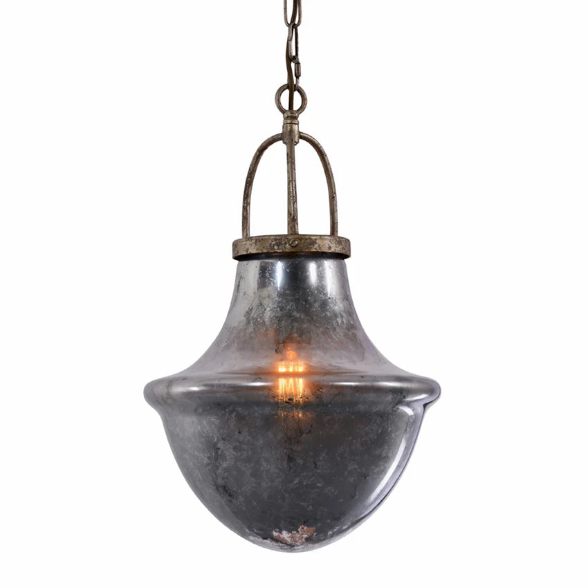 Mercury Glass Pendant Chandelier