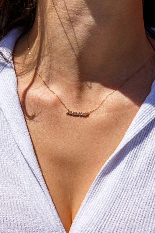 THATCH NANA NECKLACE - 14K GOLD