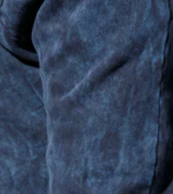 LONG SWEAT SHORT - VINTAGE BLACK