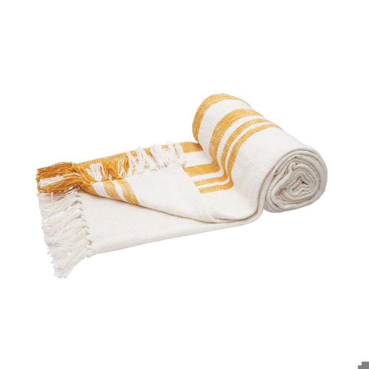 Morgan Ochre Throw