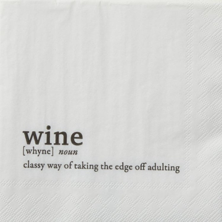 Beverage Napkin Wine