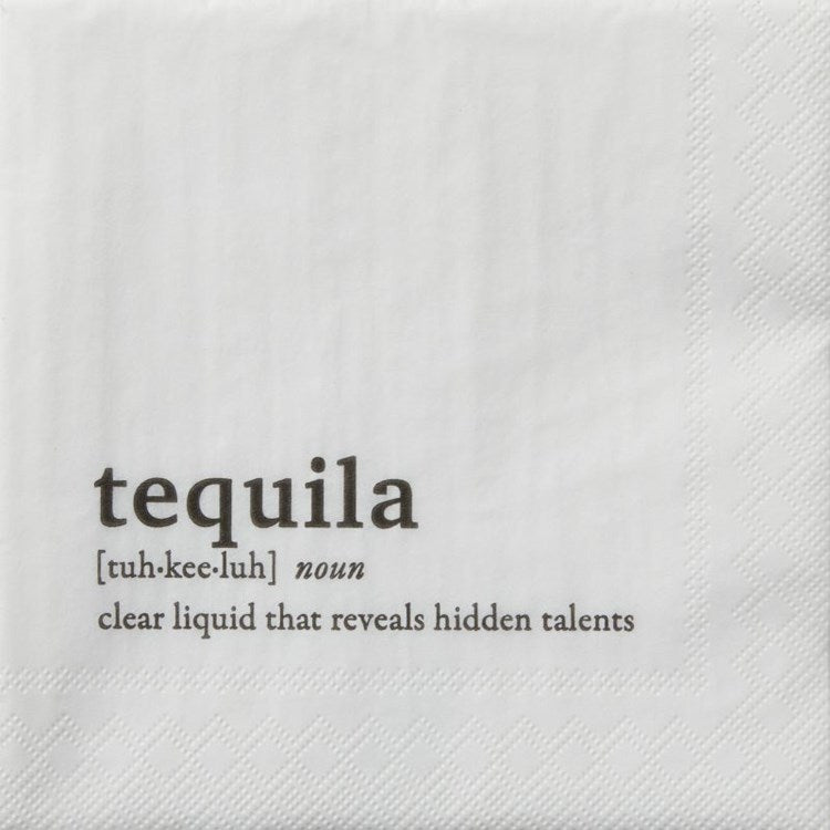Beverage Napkin Tequila
