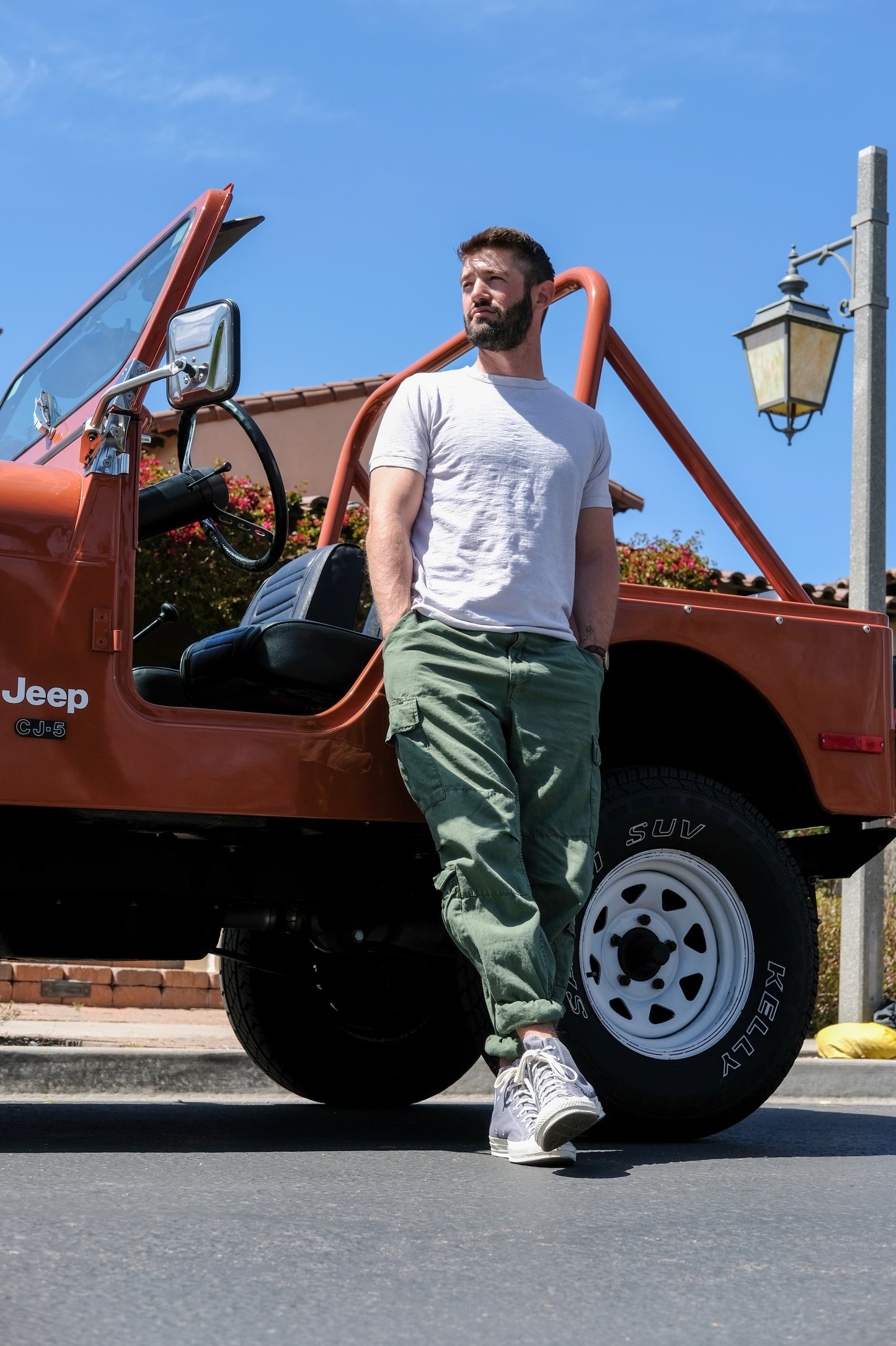 COTTON SLUB TEE - WHITE