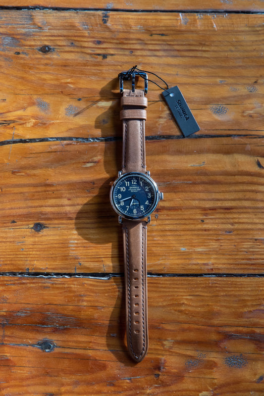 SHINOLA RUNWELL WATCH NAVY DIAL