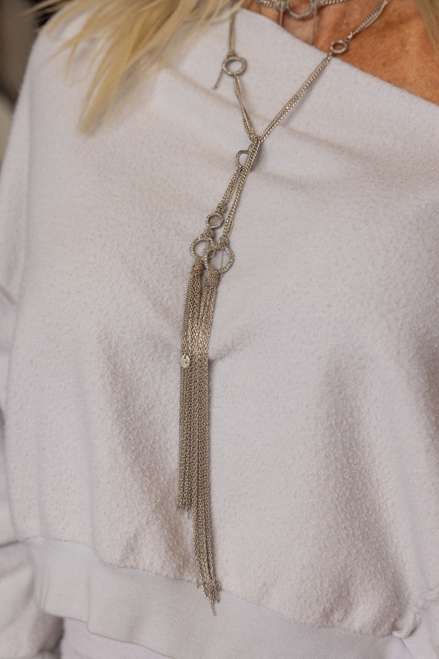 REVERSE FLEECE SWEATSHIRT - ANTIQUE
