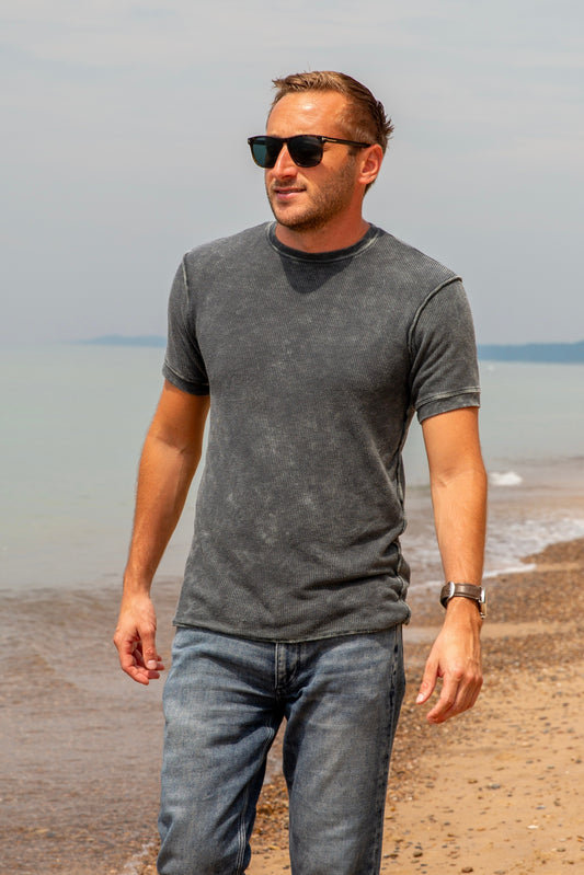 DOUBLE LAYER THERMAL TEE - VINTAGE MILITARY