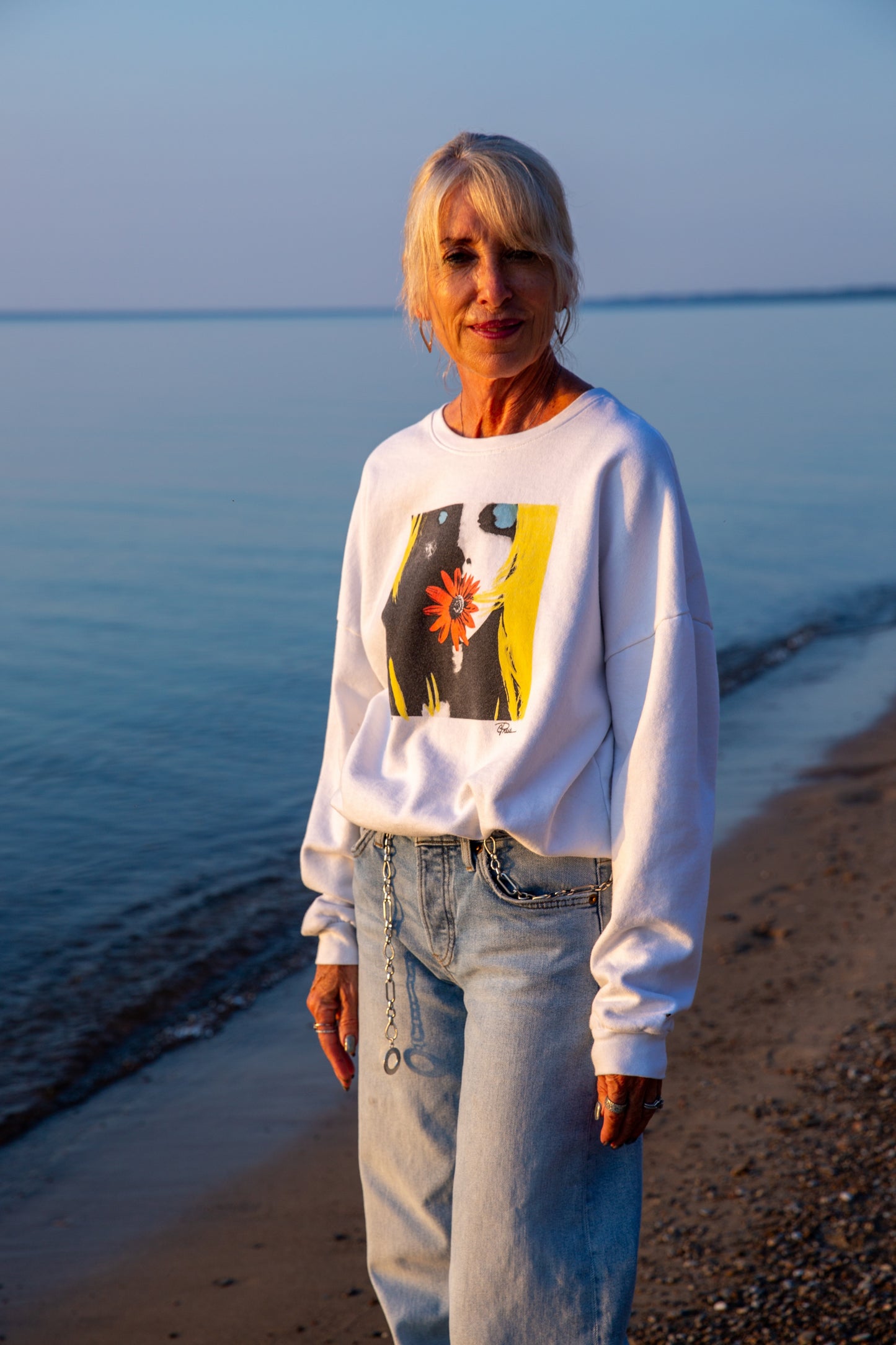 CPRESS CRAVING SWEATSHIRT-WHITE
