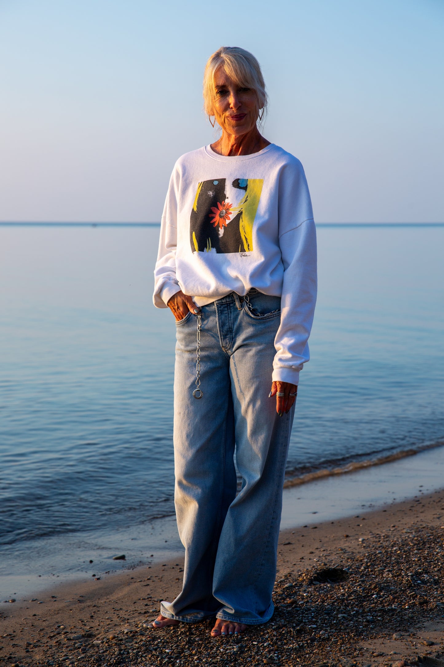 CPRESS CRAVING SWEATSHIRT-WHITE
