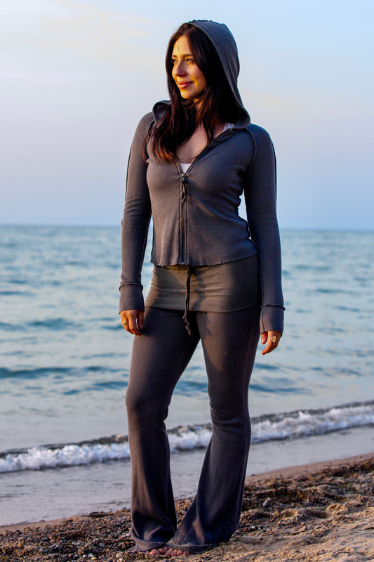 THERMAL ROLLOVER PANT - CHARCOAL