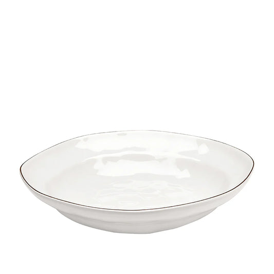 Cantaria Large Serving Bowl White