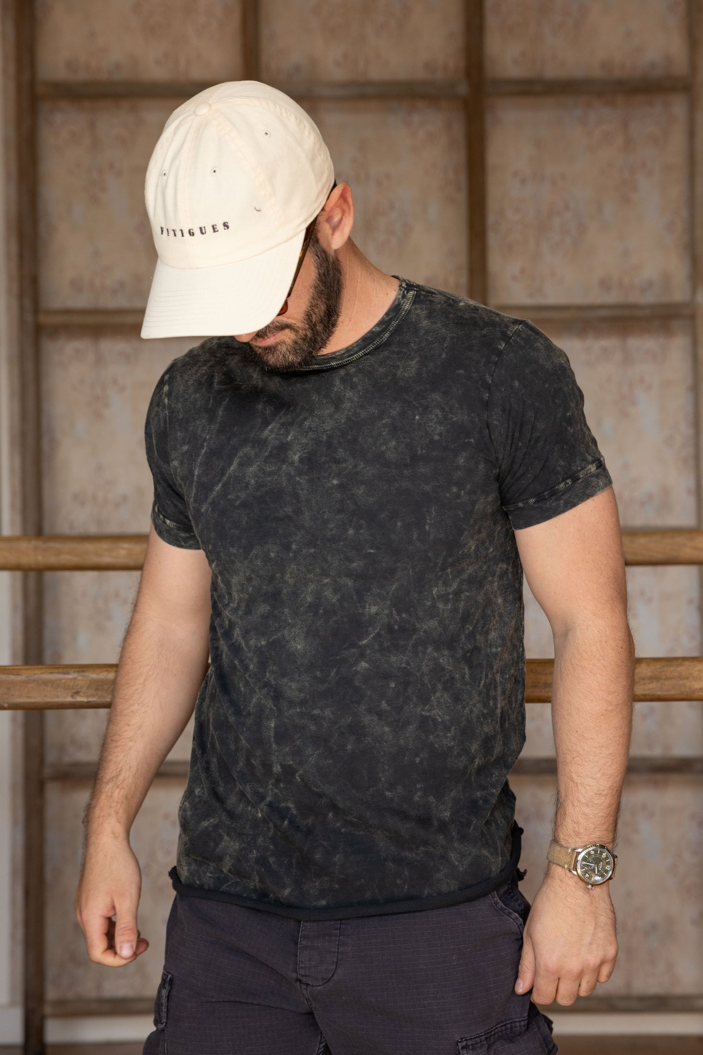 VINTAGE WASH TEE - VINTAGE ARMY