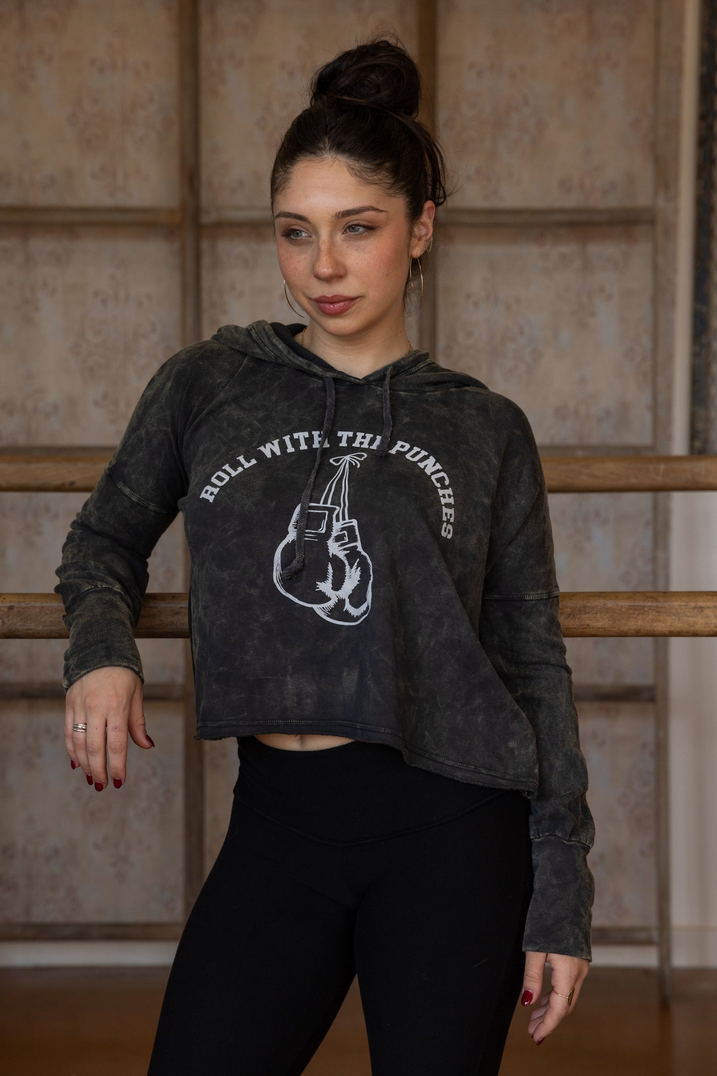 ROLL W/PUNCHES SWEATSHIRT - VINTAGE ARMY