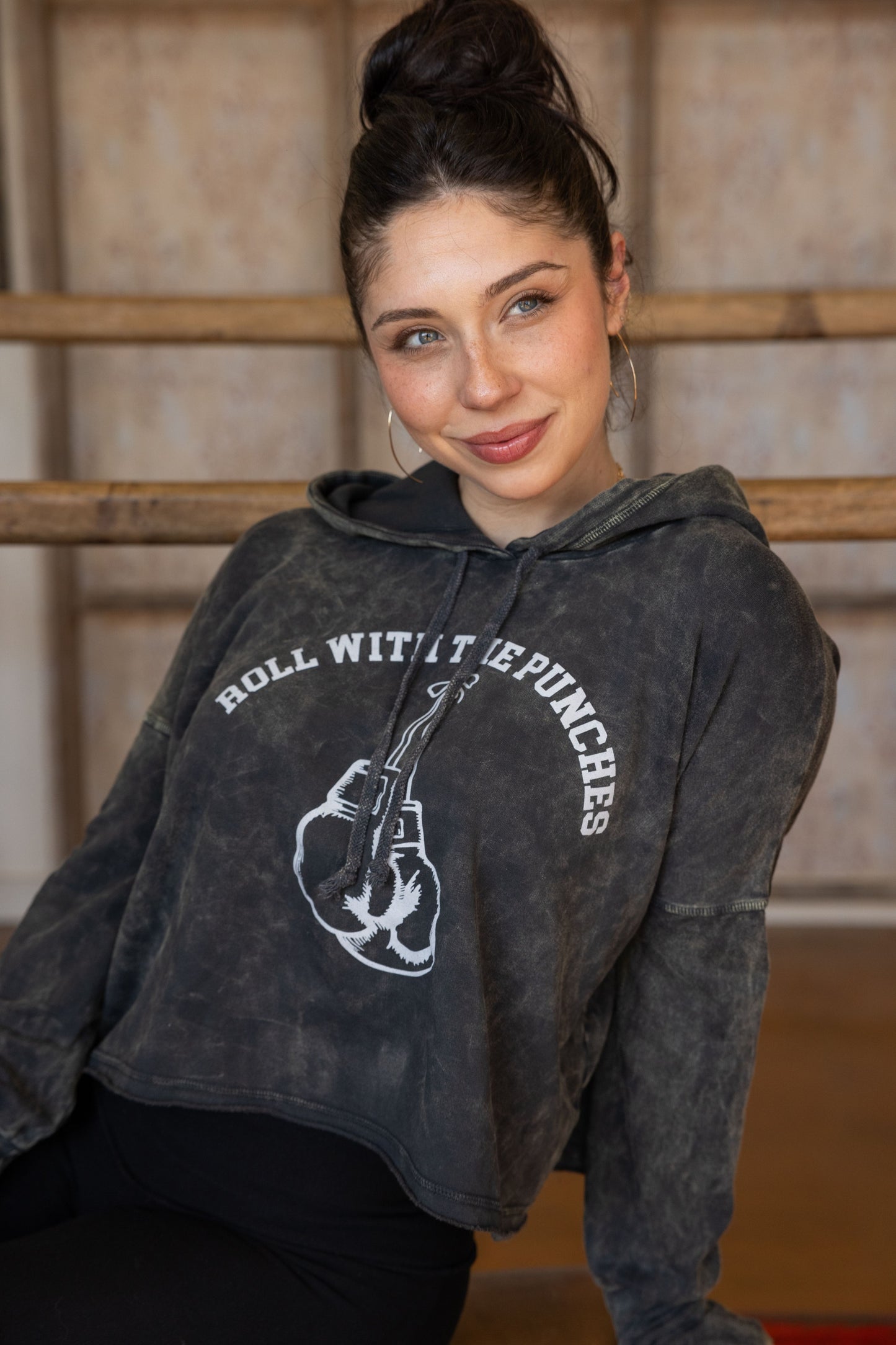 ROLL W/PUNCHES SWEATSHIRT - VINTAGE ARMY