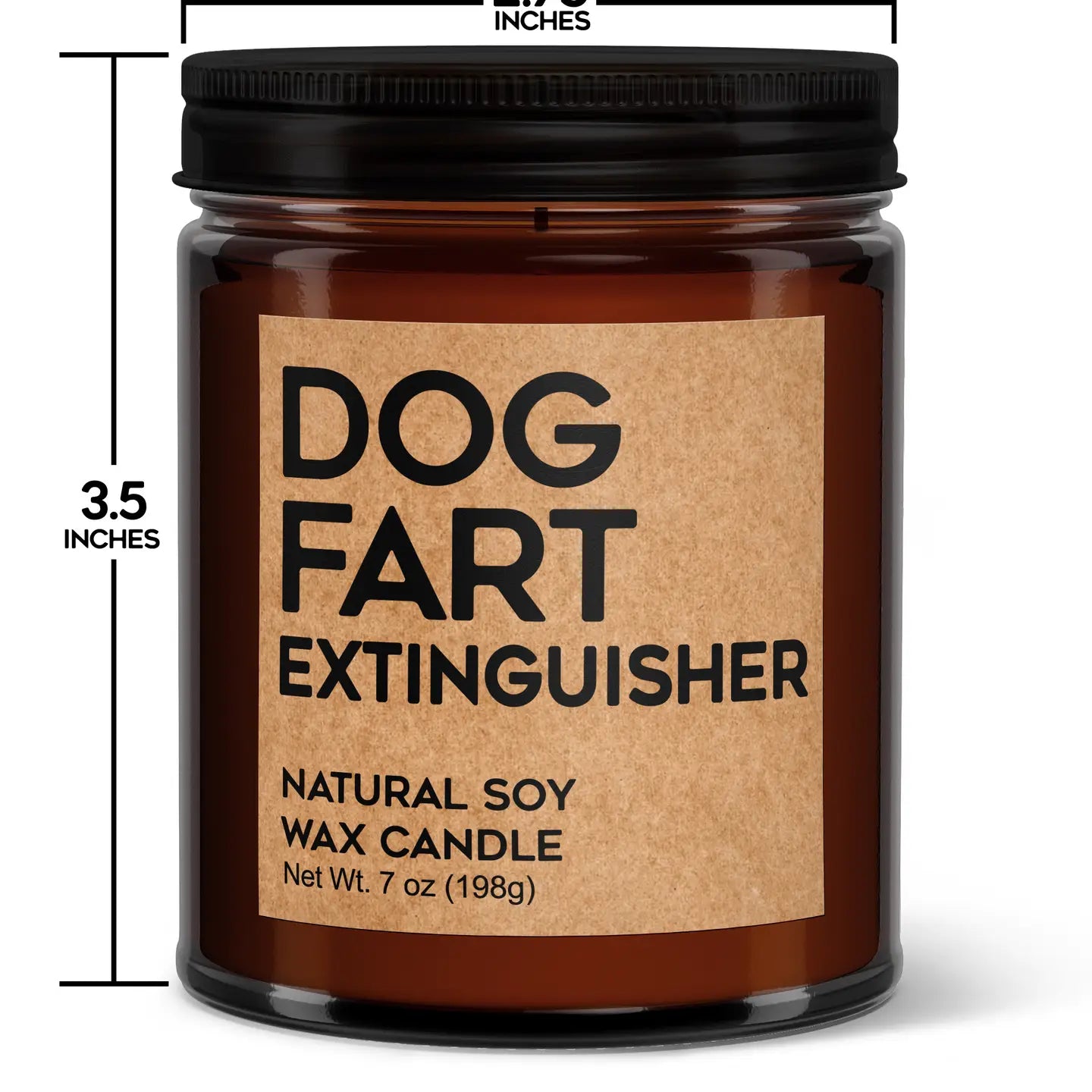 Dog Fart Extinguisher Soy Candle - Votive Candle