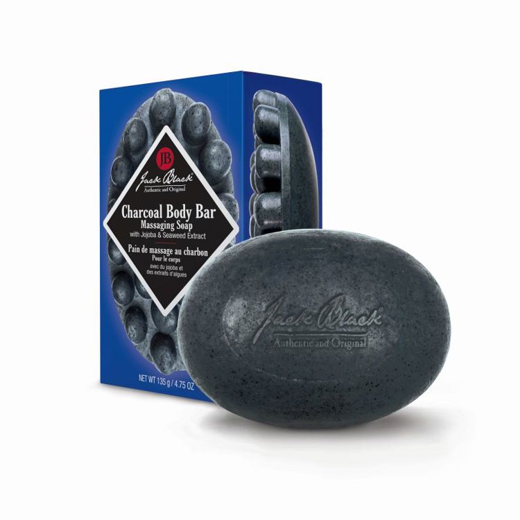Charcoal Body Bar Massaging Soap 4.75 oz
