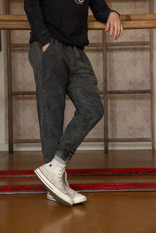 FLEECE JOGGER - VINTAGE ARMY