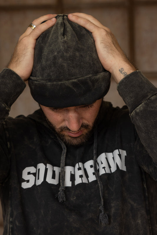REVERSIBLE BEANIE-VINTAGE ARMY