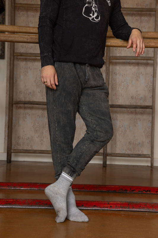 FLEECE JOGGER - VINTAGE ARMY