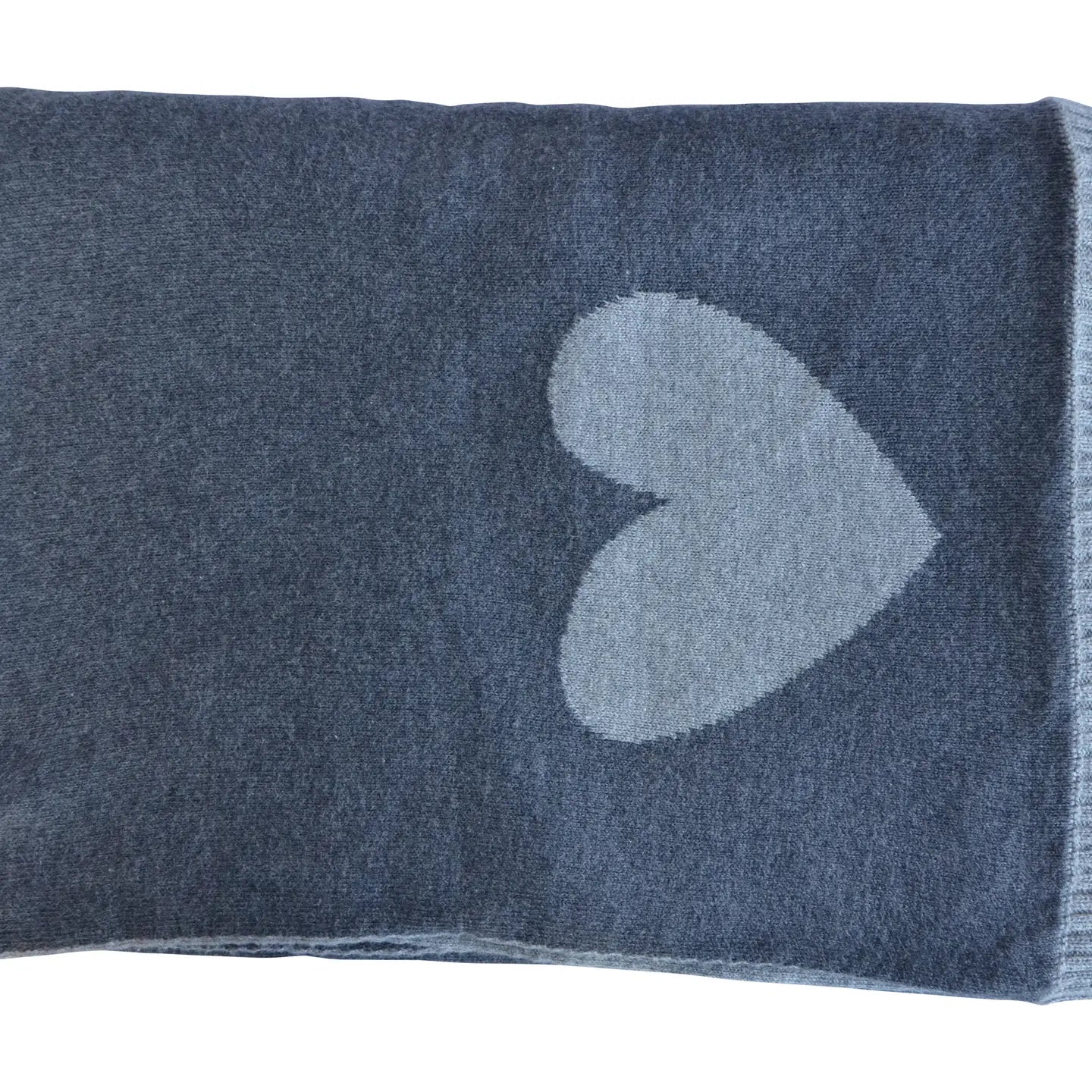 TRAVEL SET Hearts Reversible - Dk Grey Mel/Light Grey Mel