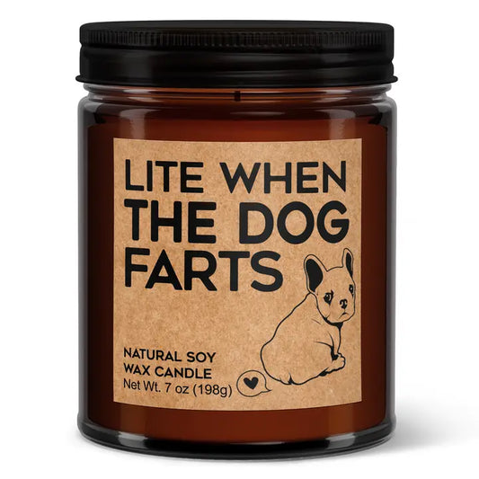 Lite When the Dog Farts - Votive Candle