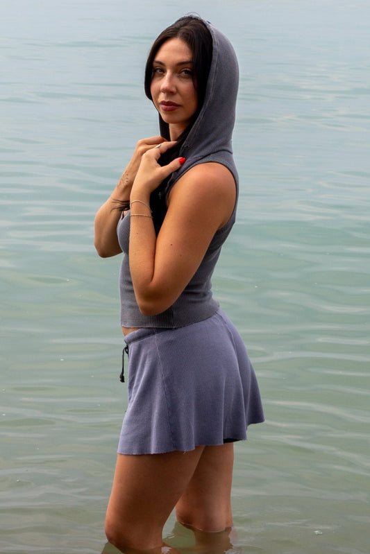 THERMAL SHORT-CHARCOAL