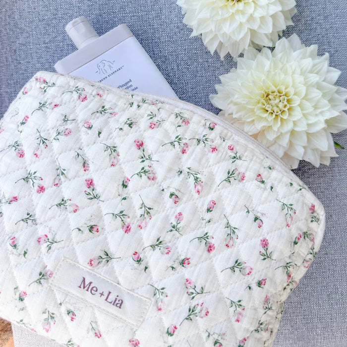 Cloud Rose Make-up Pouch Large