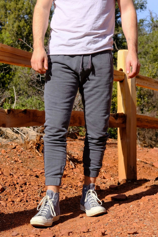 FLEECE JOGGER - CHARCOAL