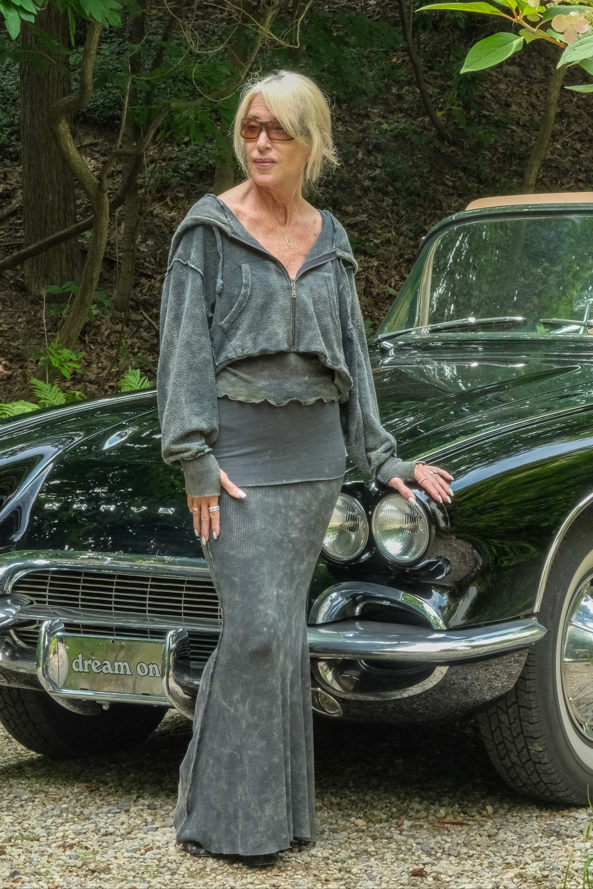 ROLLOVER THERMAL SKIRT-VINTAGE ARMY