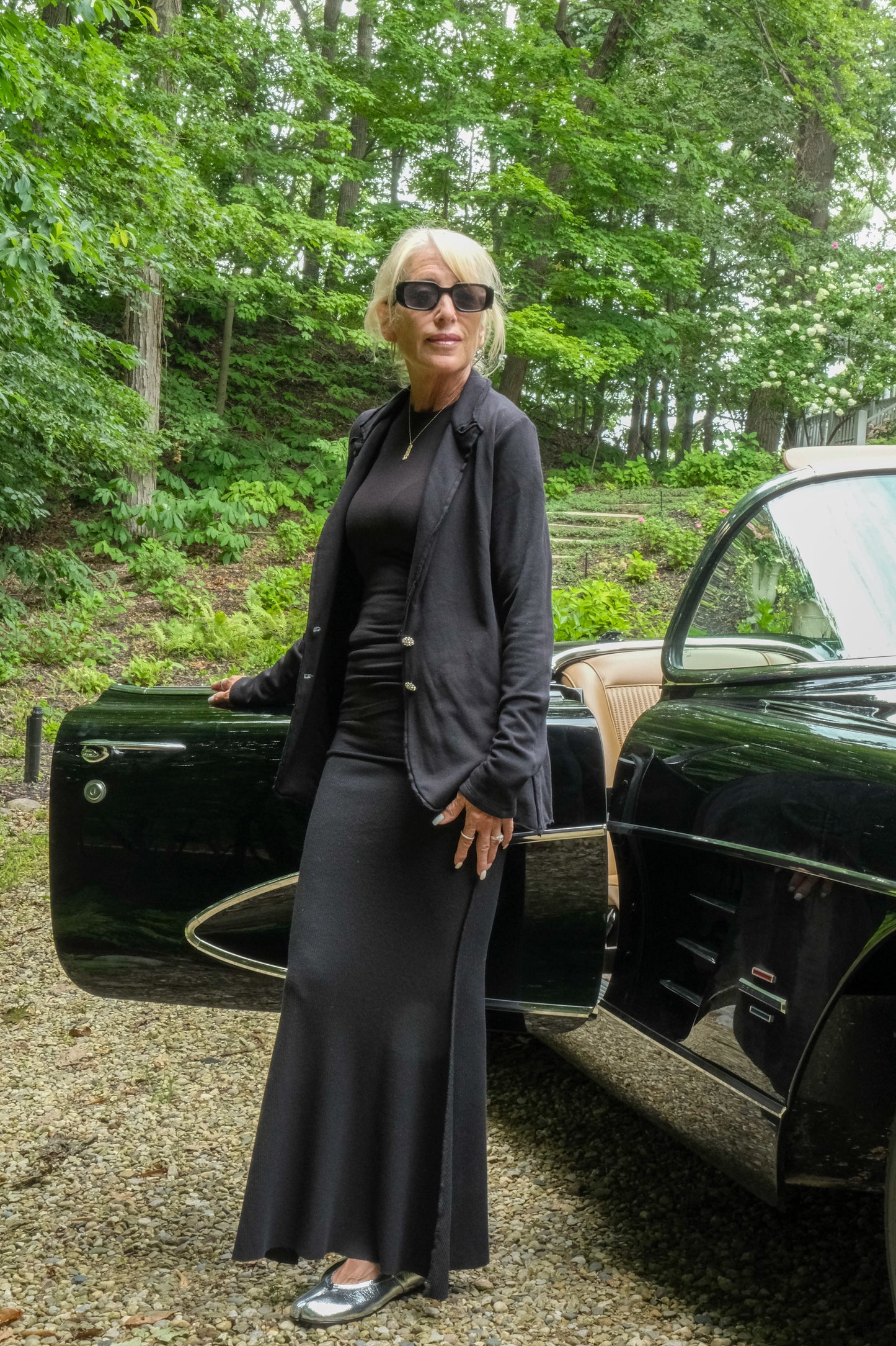 ROLLOVER THERMAL SKIRT-BLACK