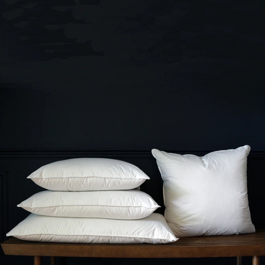 White Goose Down and White Goose Feather Pillow