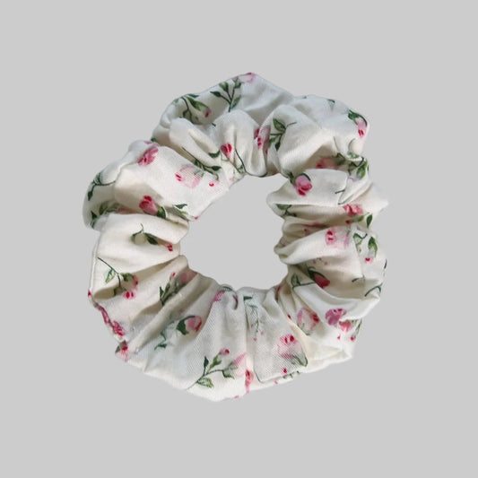 Cloud Rose Scrunchie