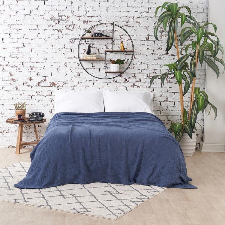 Ryker Vintage Indigo Coverlet