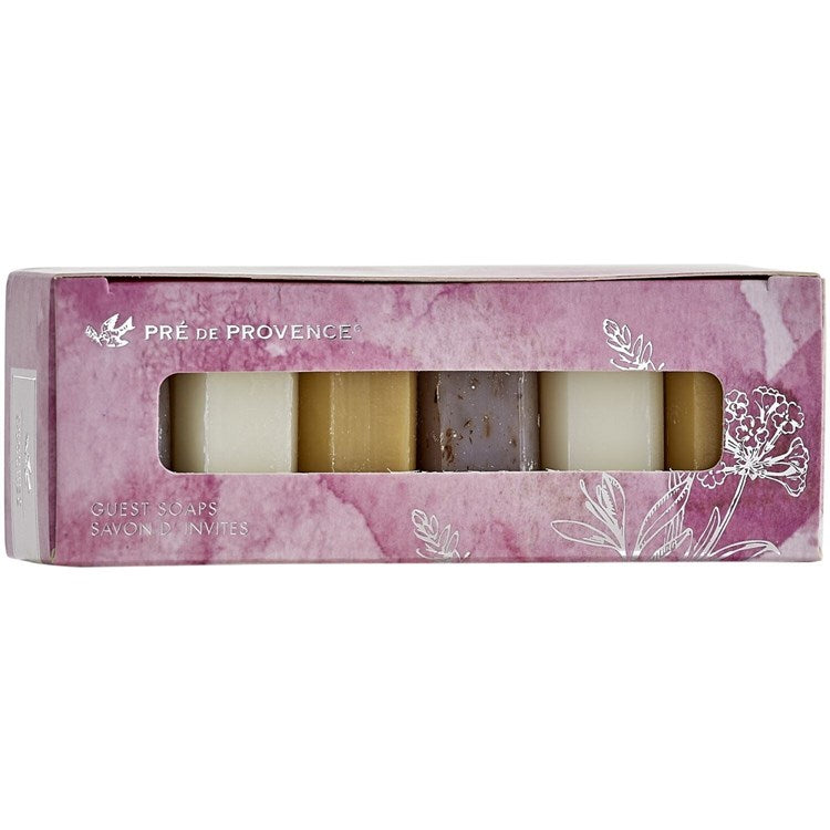 PRE DE PROVENCE GIFT 25G SOAPS X 6 PK - LT/LV/VE