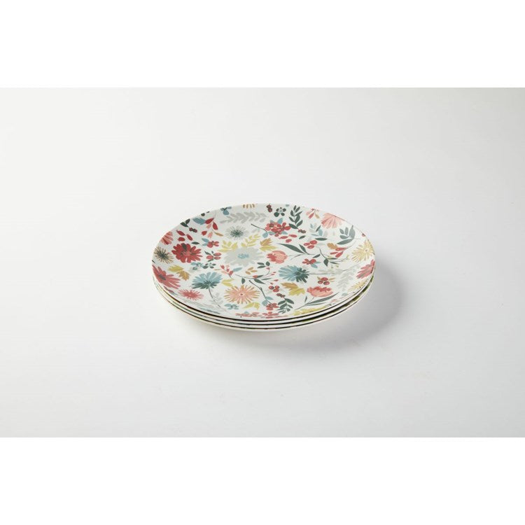 Cottage Garden Plates Set of 4