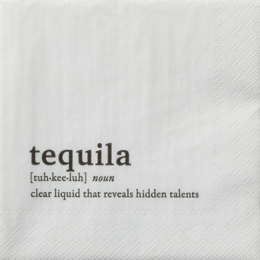 Beverage Napkin Tequila