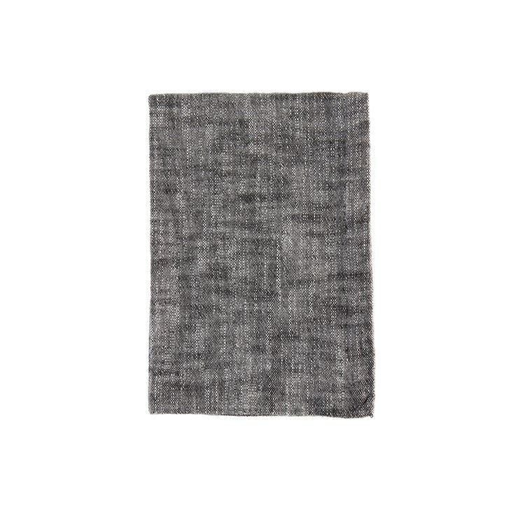 Chambray Napkin Black