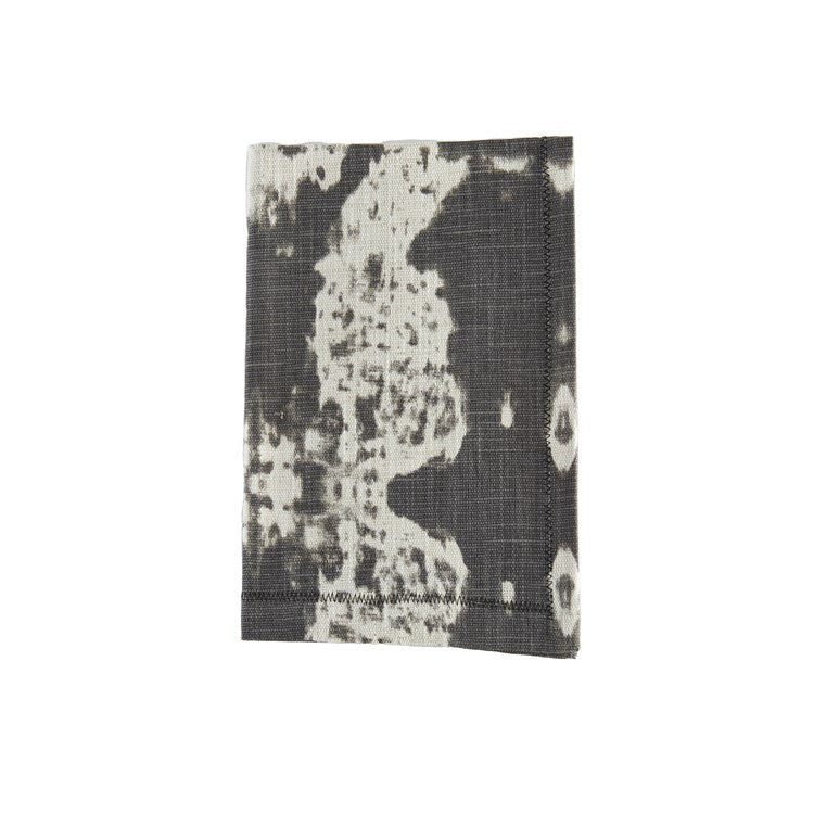 Watercolor Napkin Black