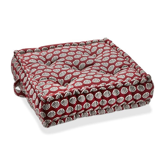 KIMONO BLCK PRINT FLOOR PILLOW